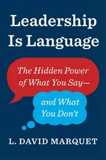 Leadership Is Language cover