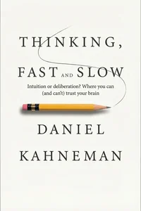 Thinking fast and slow cover
